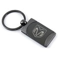 thumbnail image 1 of Dodge Ram Head Two Tone Rectangular Gunmetal Key Chain Key-ring Keychain, 1 of 2