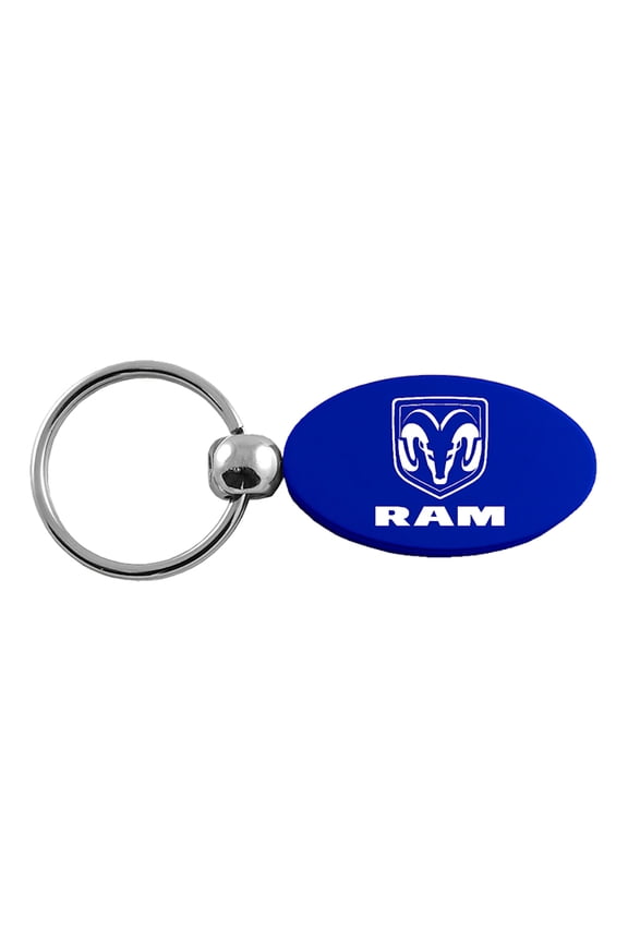 Dodge Ram Keychain & Keyring - Blue Oval
