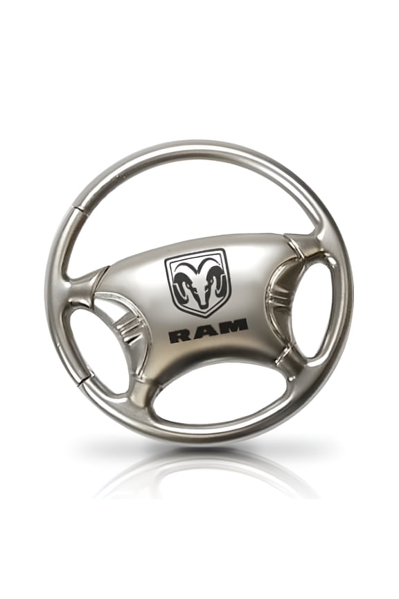 Dodge Ram Keychain & Keyring - Steering Wheel