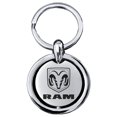 thumbnail image 1 of Dodge Ram Revolver Key Chain (Silver), 1 of 2