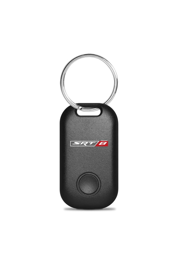 Dodge SRT-8 Black Cell Phone Bluetooth Smart Tracker Locator Key Chain for Car Key, Pets, Wallet, Purses, Handbags