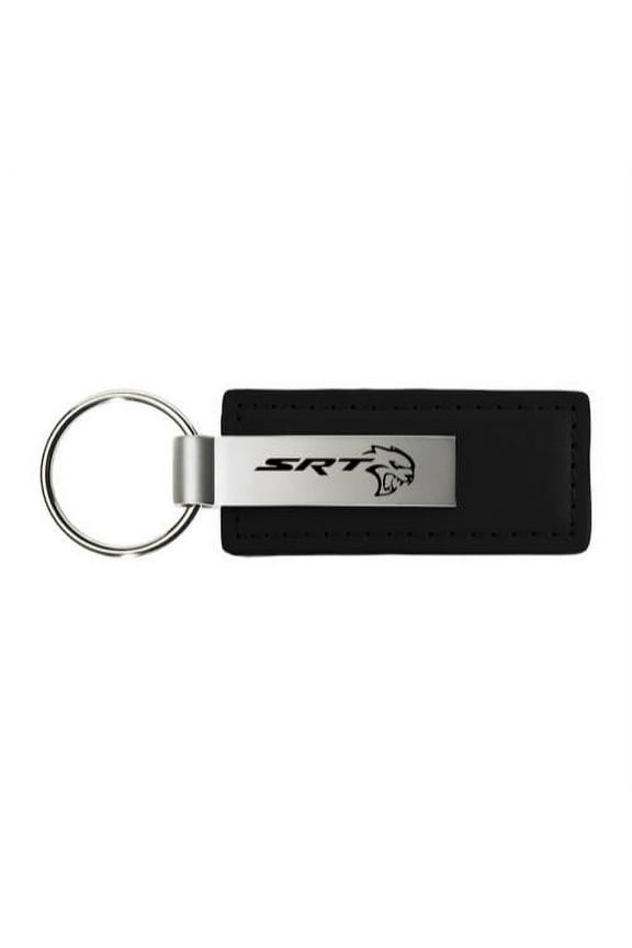 Dodge SRT Hellcat Keychain & Keyring - Premium Leather