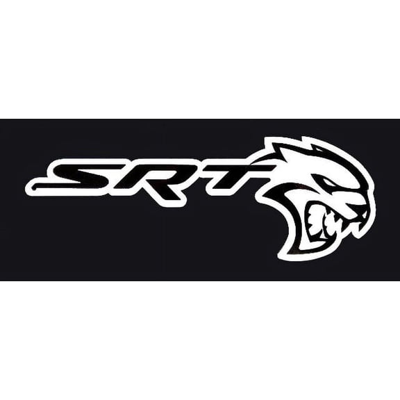 Dodge SRT Hellcat Steel Sign - Black