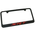 thumbnail image 1 of Dodge SRT in Red Black Metal License Plate Frame, 1 of 3