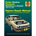 thumbnail image 1 of Pre-Owned Dodge Shadow, Plymouth Sundance and Duster 1987 Thru 1994 (Paperback) 9781563921858, 1 of 1