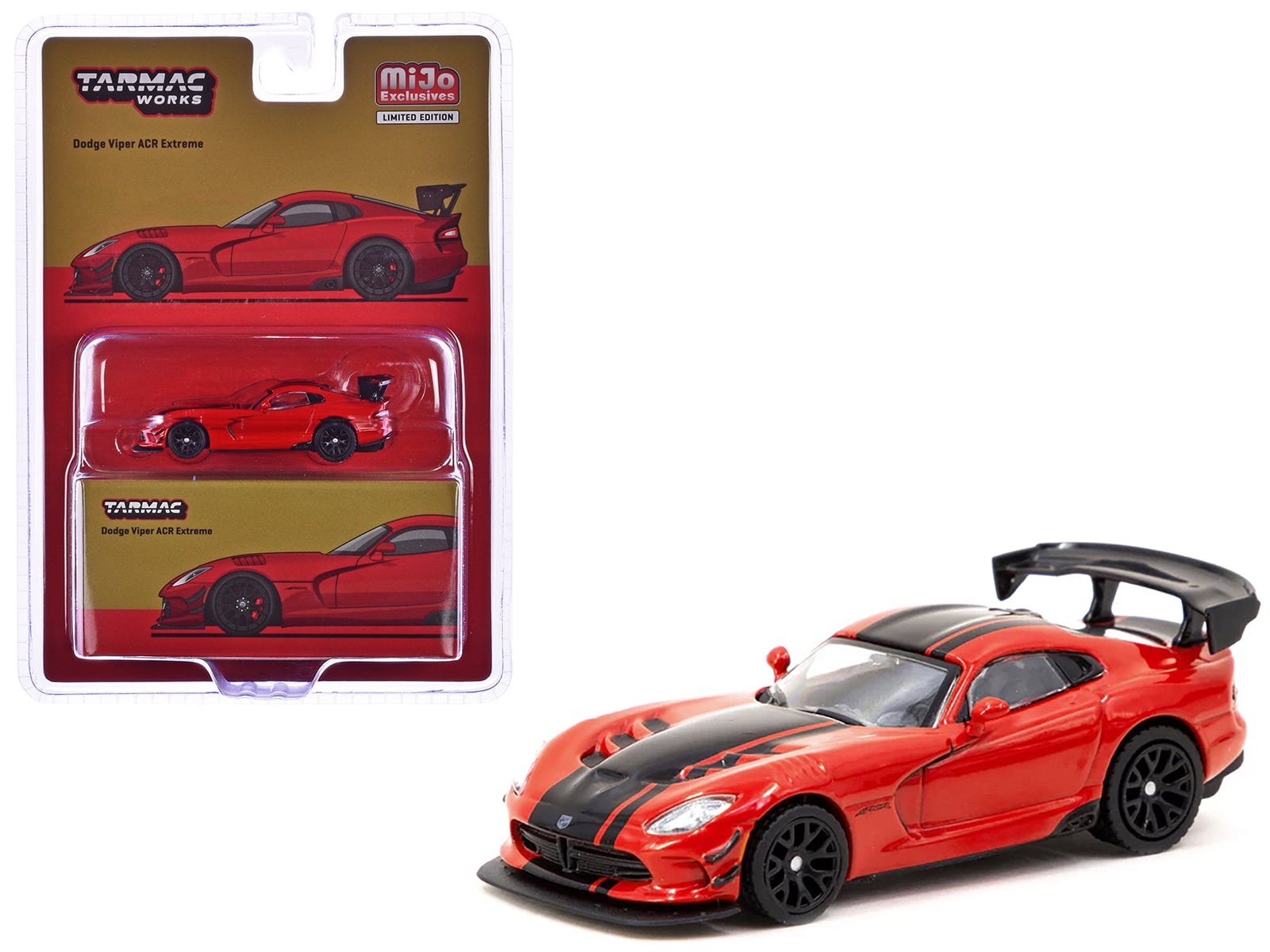 Dodge Viper ACR Extreme Red with Black Stripes 