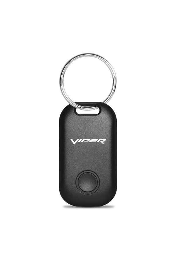 Dodge Viper Black Cell Phone Bluetooth Smart Tracker Locator Key Chain for Car Key, Pets, Wallet, Purses, Handbags