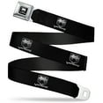 thumbnail image 1 of Dodge Viper Dodge Viper Black Silver Logo Repeat Seatbelt Belt Fashion Belt Standard, 1 of 2