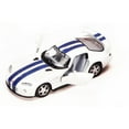 thumbnail image 1 of Dodge Viper GTS-R, White - Kinsmart 5039D - 1/36 scale Diecast Model Toy Car (Brand New, but NOT IN BOX), 1 of 2
