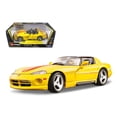 thumbnail image 1 of Dodge Viper RT/10 Yellow Diecast Model Car 1/18 Diecast Model Car by Bburago, 1 of 1
