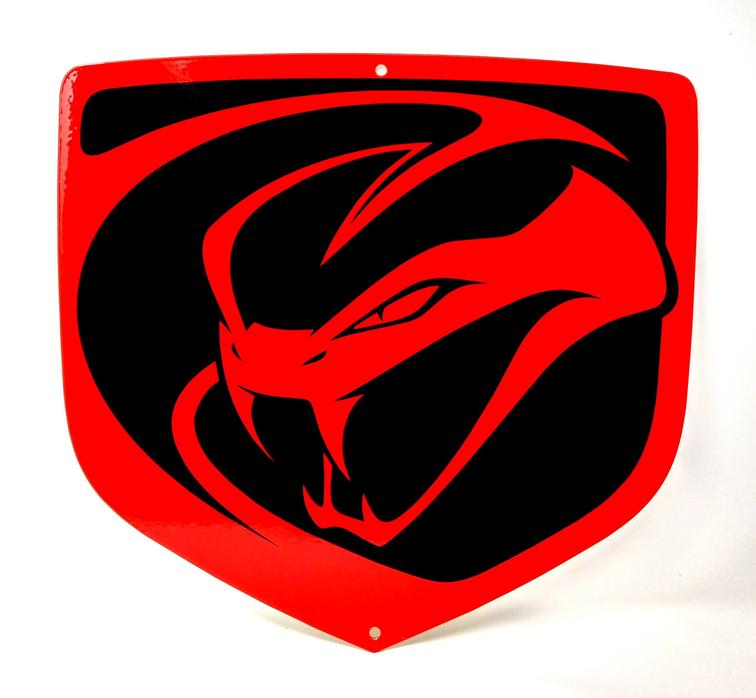 Dodge Viper Stryker Steel Sign - Red - Walmart.com, image size:2556x2359