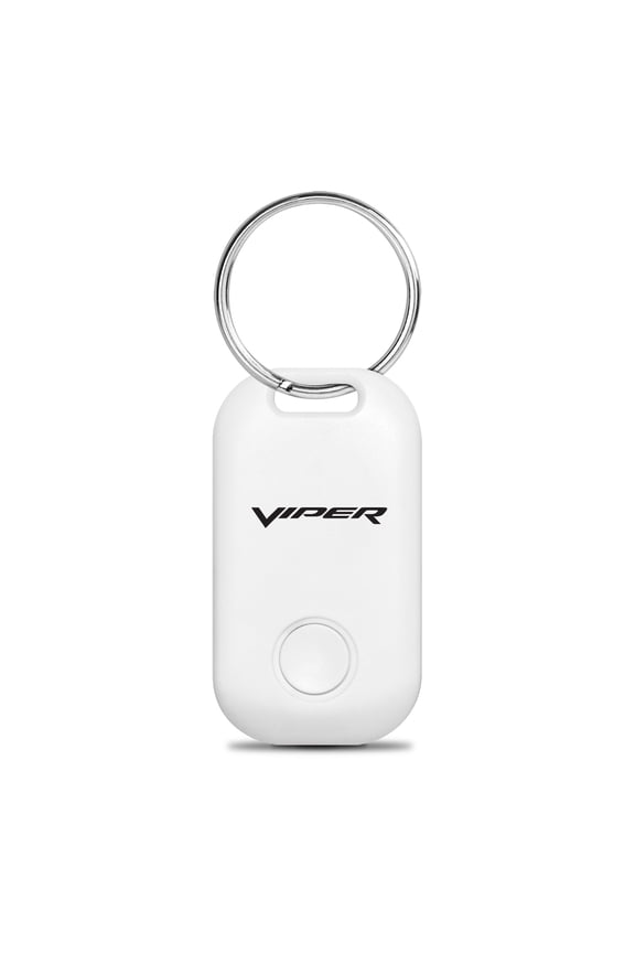 Dodge Viper White Bluetooth Wireless Key Finder Tracking Device Key Chain