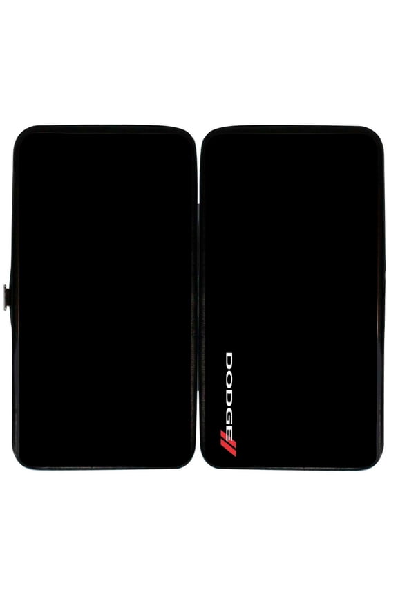 Dodge Wallet, Hinged, Dodge Red Rhombus Black White Red, Vegan Leather
