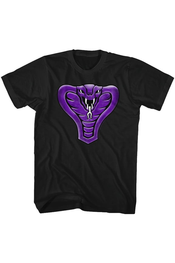 Dodgeball: A True Underdog Story Comedy Movie Purple Cobra Animated Logo T-Shirt