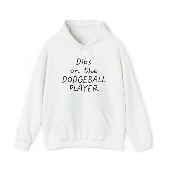 Dodgeball Player Wife Girlfriend Husband Hoodie, Gifts, Hooded Sweatshirt