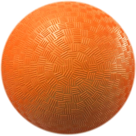 Dodgeball Playground Ball Soft PVC Outdoor Sports Game Ball for Backyard Lawn Activity, 9 Inch Orange