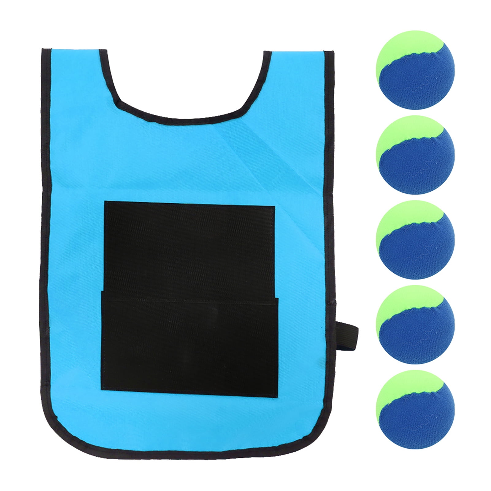 Dodgeball Tag Stickness Vest Outdoor Children Throwing Target Game with