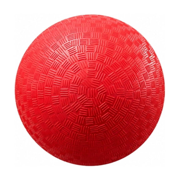 Dodgeball, Textured Non-Slip Red, 8.5 Inch 1 Piece Playground Ball, For Outdoor Grass Ground Game Kid Adult Group Recreation Activities