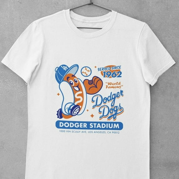 Dodger Dogs Since 1962 T-shirt, Baseball Shirt, Vintage Baseball Tee