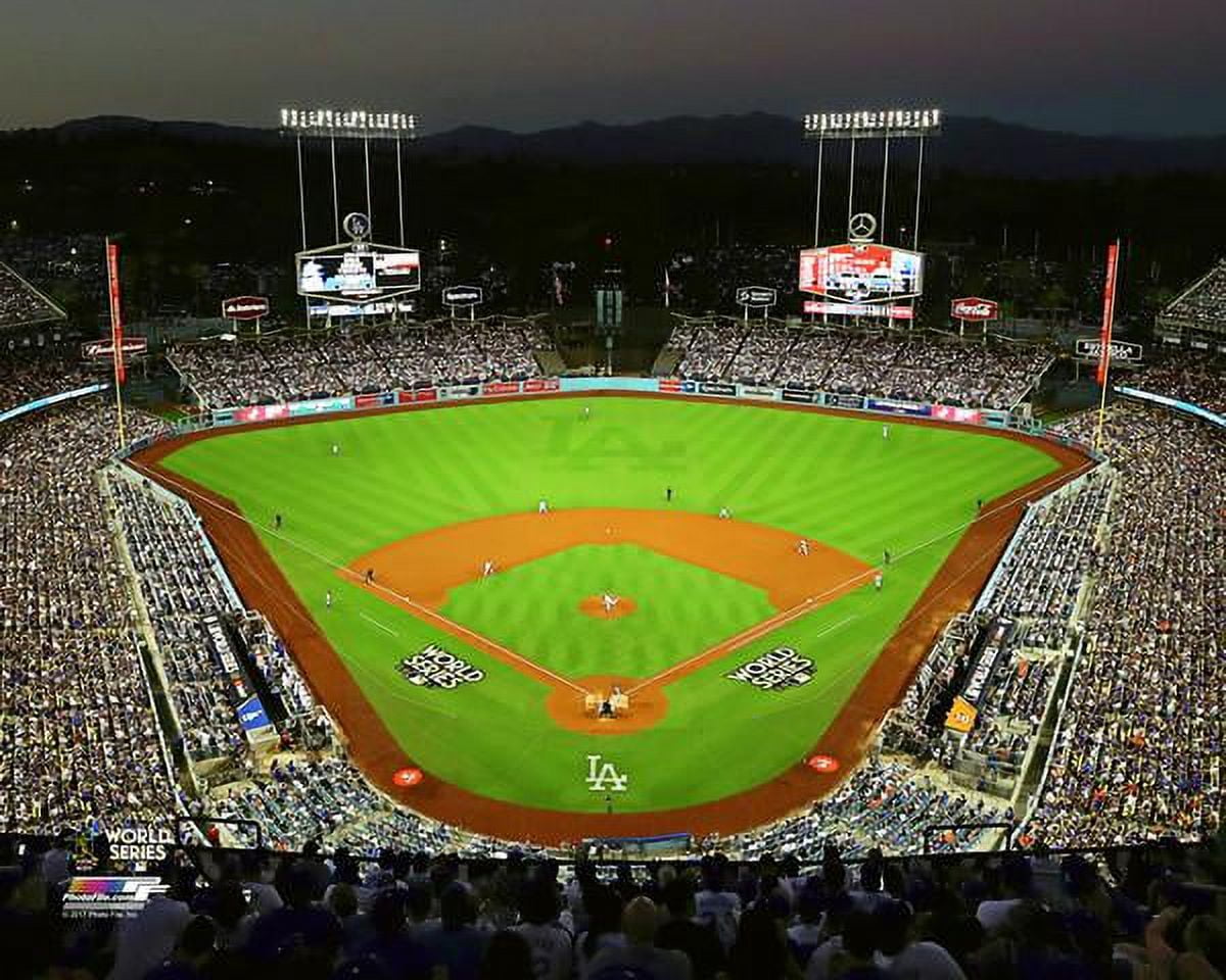 Dodger Stadium Game 1 of the 2017 World Series Photo Print - Walmart.com
