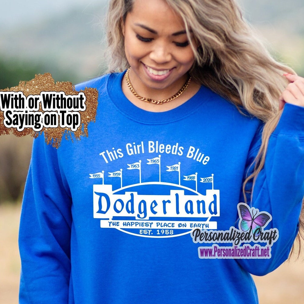 Dodgerland Family Baseball Shirts Sweatshirt, 2020 World Series Dodgers