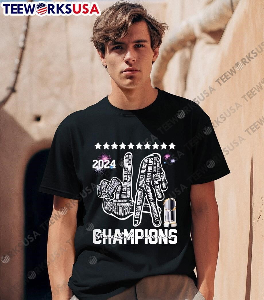 Dodgers2024championsworldseriesvictoryunisextshirt