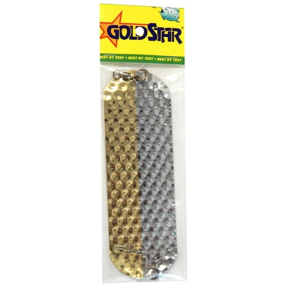 Dodgers Fishing Lures - Hammered Brass Metal Flasher - Side-to-Side Action - Slow Trolling - American Made - Multi, One Size