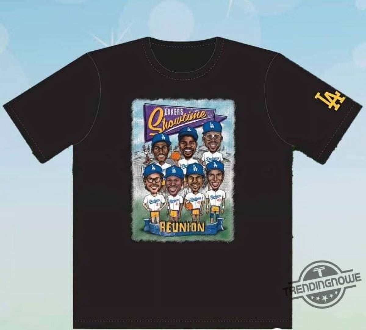 Dodgers Lakers Showtime Shirt 2024 Giveaway