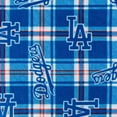 thumbnail image 1 of Dodgers Plaid Fleece Fabric, 1 of 1