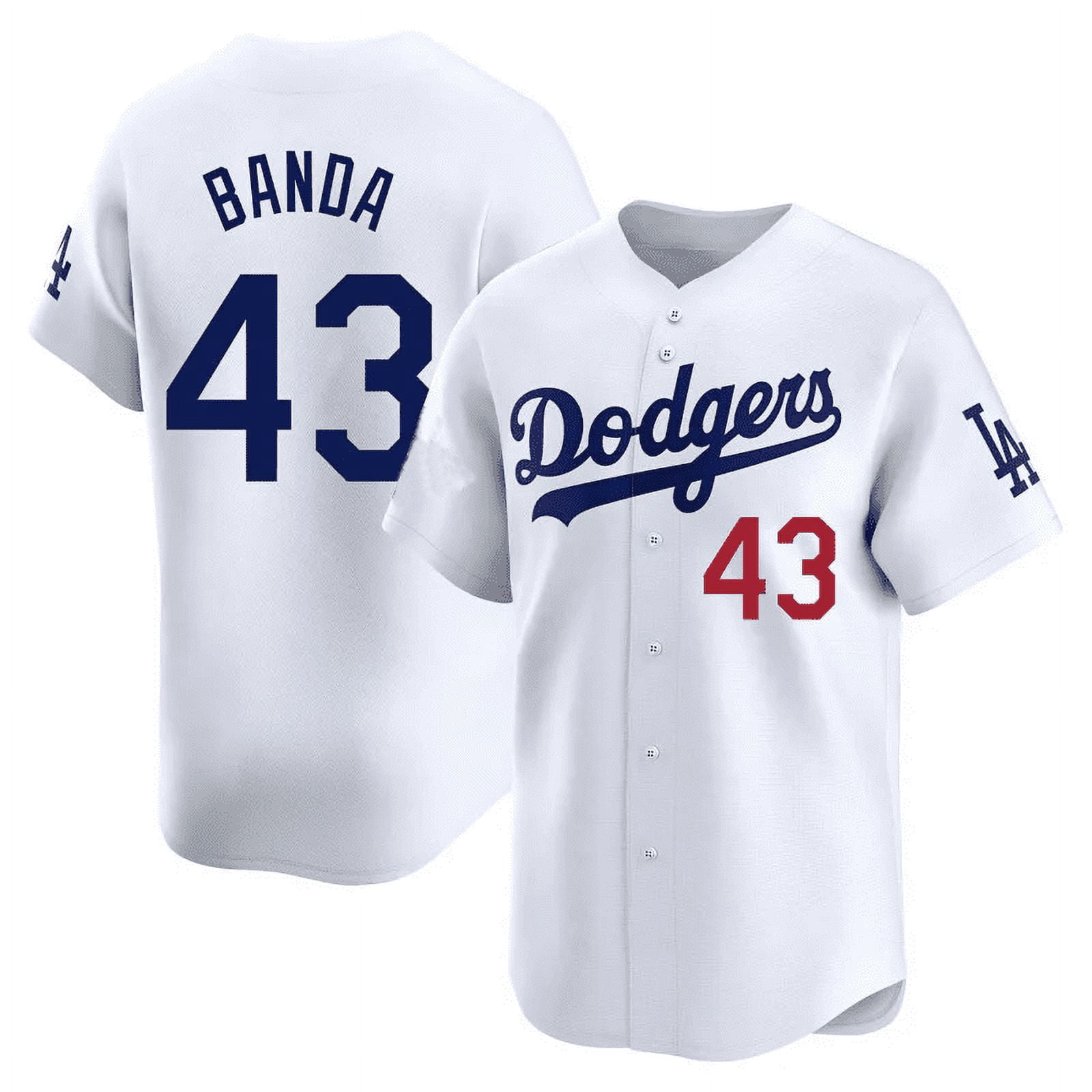 Dodgers Youth Anthony Banda #43 Home Limited Player Jerseys Fans ...