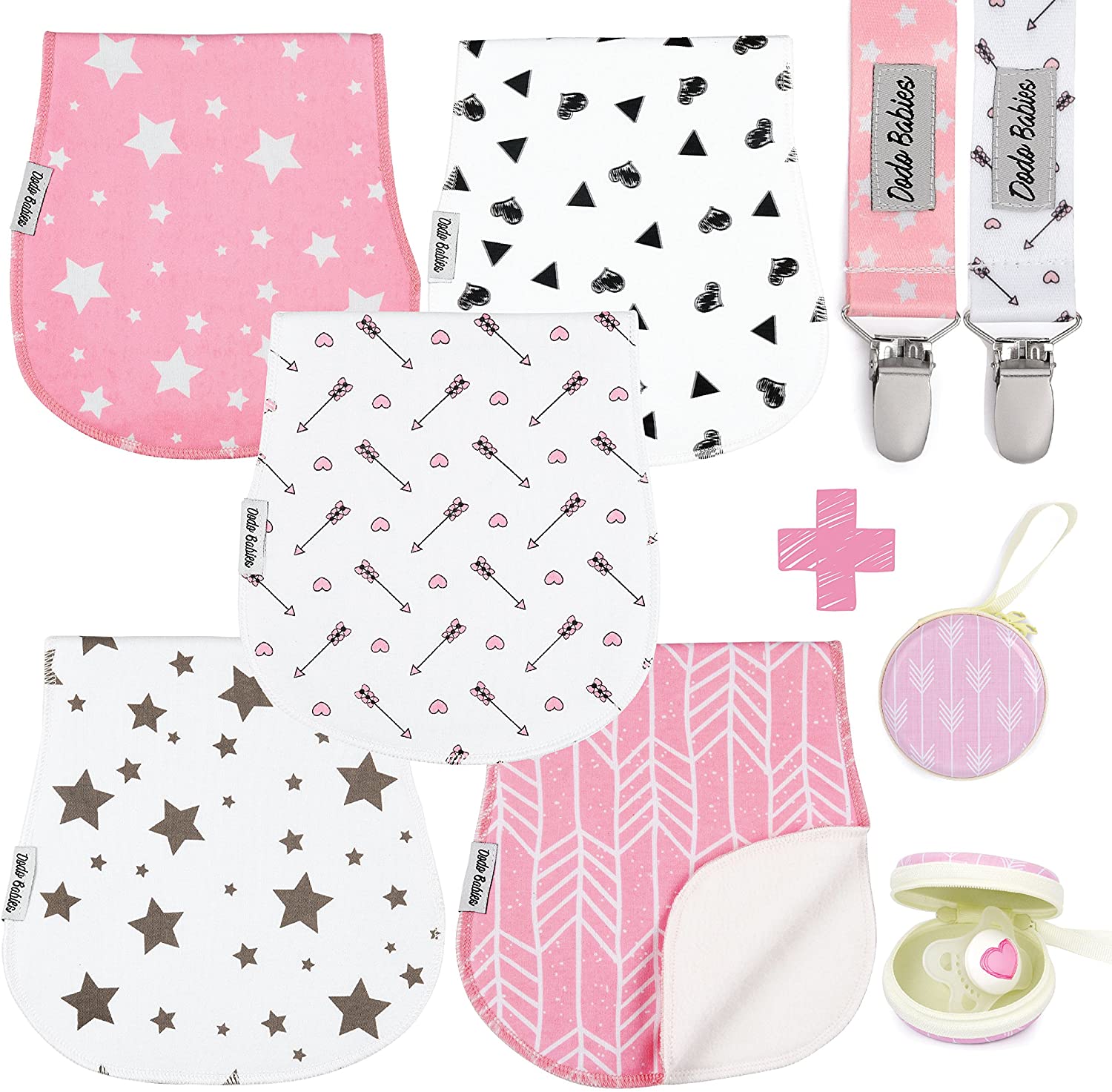 4PC New Dummy Pacifier For Reborn Baby Dolls With Internal