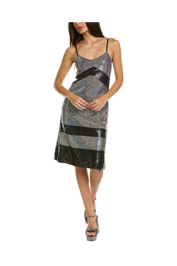 Dodo Bar Or womens Meril Midi Dress, 40, Grey