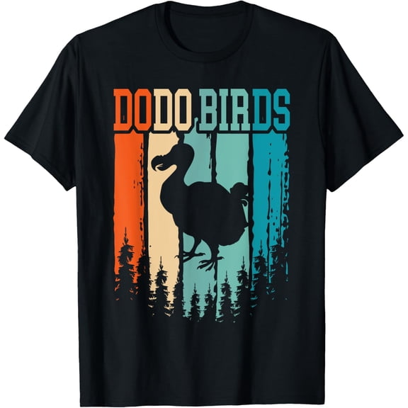 Dodo Birds Retro Vintage T-Shirt