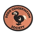 thumbnail image 1 of Dodo Conservation Society Applique Multi-Color Embroidered Iron-On Patch - 3 Inch Medium, 1 of 5