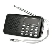 Dodocool Y-896 Mini Digital Portable 3W Stereo Speaker MP3 Audio Player High Fidelity Sound Quality w/ 2 Inch Display Screen Support USB Drive TF Card AUX-IN Earphone-out