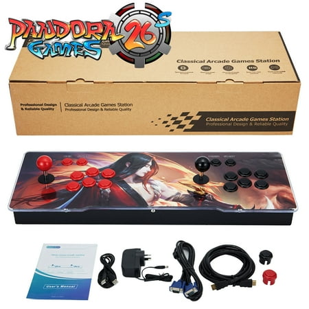 Dodoing Classic Pandora 12th Generation Arcade Console with HDMI & VGA Output, Multicolor