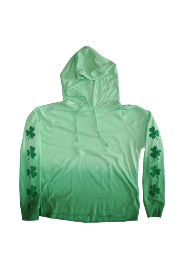 Clover Crop Pullover Hoodie Junior Women's (Medium)