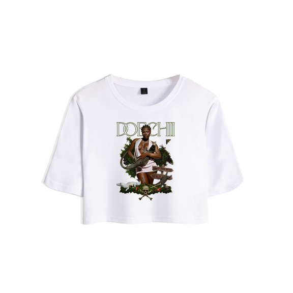 Doechii Merch Album Crop Top T-shirt Baby Shorts Suits Women Girls Short Sleeve Tees
