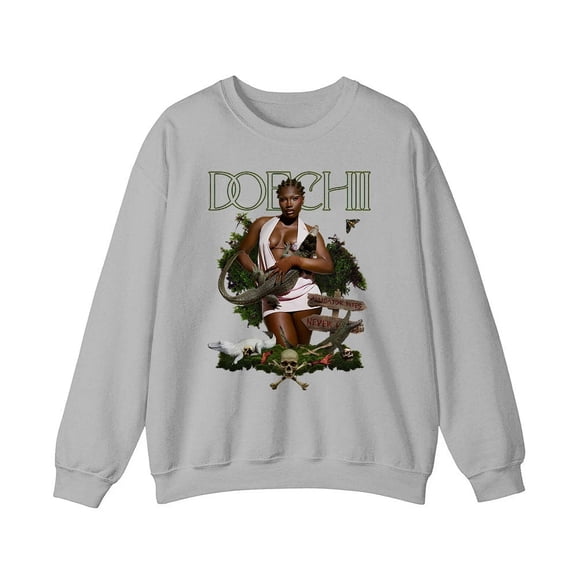 Doechii Merch Sweatshirt Printed Crewneck Men Women Rapper Long Sleeve Pullover