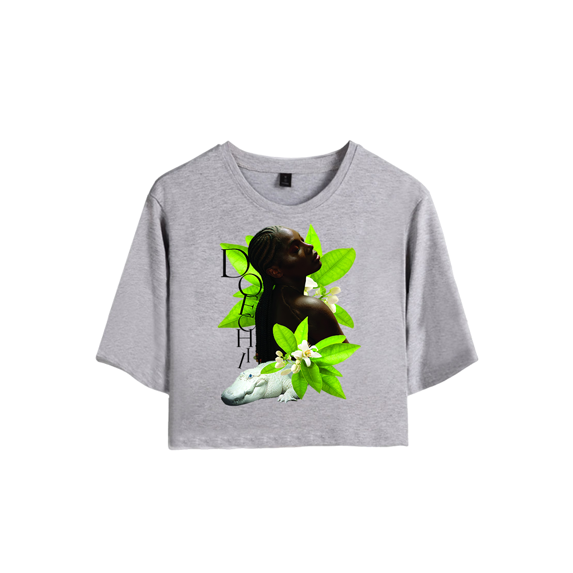 Doechii Merch illustration Crop Top T-shirt Baby Shorts Suits Women Girls Short Sleeve Tees