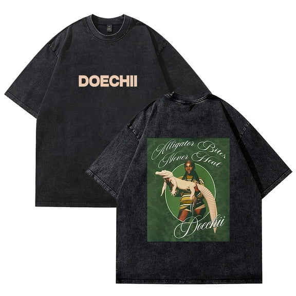 Doechii T-shirt Merch retro cotton street trend T-shirt unisex short sleeved Harajuku top
