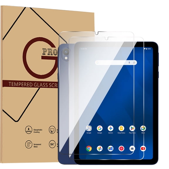 Doemoil 2 Packs for onn 8.1" Core Tablet (2026 Model) Screen Protector,9H Hardness Tempered Glass Film,HD Ultra-Clear Anti-Scratch,Fingerprint-Resistant,Bubble-Free
