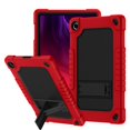 thumbnail image 1 of FIEWESEY for Onn 10.4 Tablet Pro 2023 Model: 100110603 Case Built in Kickstand Heavy Duty Hybrid Protective Case Hard Back Shell Case with Shoulder Strap for Walmart Onn 10.4 Tablet Pro - Red+Black, 1 of 6