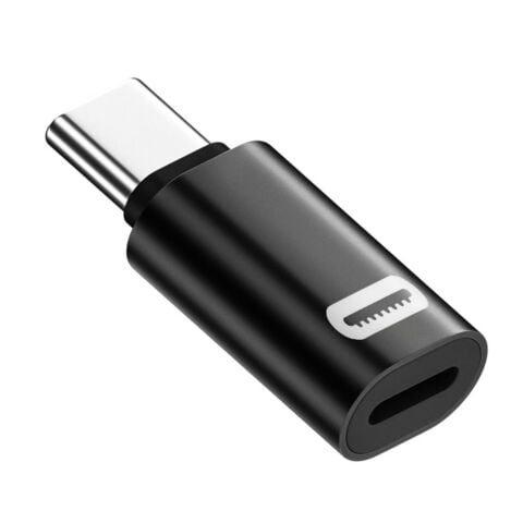 Mcdodo 60W Lightning To USB-C Adapter – Female Lightning To Male Type-C Converter For Fast Charging IPhone 15, IPad, MacBook (No OTG/Audio)