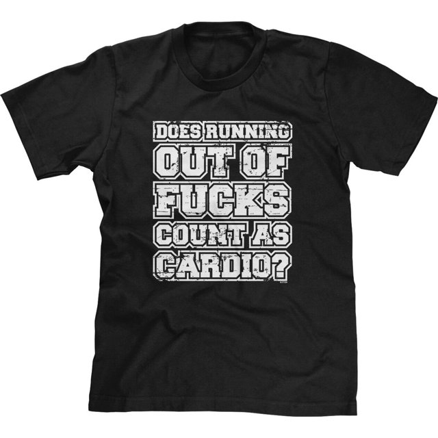 Does Running Out Of Fx Count As Cardio Funny Workout Humor Joke Mens