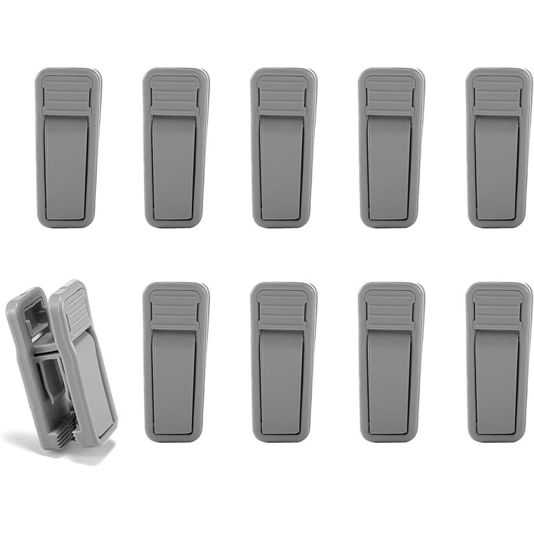 HOUSE DAY Grey Plastic Finger Clips for Hangers, 100 Pack Pants Hanger  Clips, Strong Pinch Grip Clips for Use with Slim-line Clothes Hangers,  Clips for Velvet Hangers - Yahoo Shopping