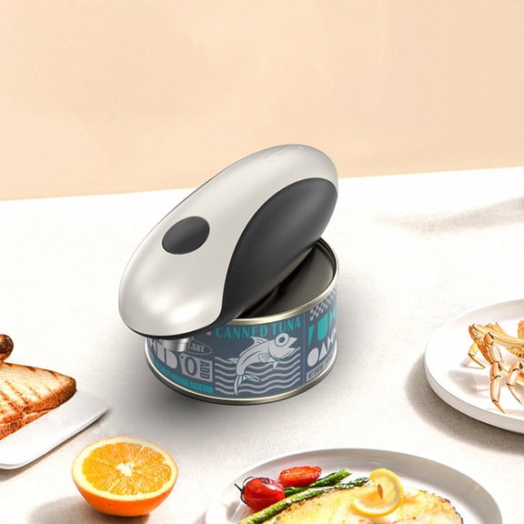 Dofurz USB-C Rechargeable One-Touch Electric Can Opener, Hands-Free Smooth Edge Automatic Can Opener for Kitchen, Perfect for Seniors Arthritis & Weak Hands