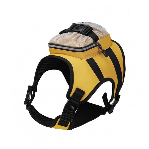 Dog Adjustable Training Vest Harness Backpack Belt Comfortable Dog Harness for Large Dogs Backpack