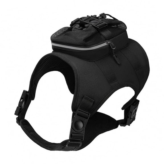 Dog Adjustable Training Vest Harness Backpack Belt Comfortable Dog Harness for Large Dogs Backpack