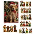thumbnail image 1 of Dog Advent Calendar 2025, Dog Advent Calendar, 24 Festive Breed Ornaments for Pets, Puppy-Themed Christmas Gift Set for Dog Lovers, Reusable Holiday Decor, 1 of 6